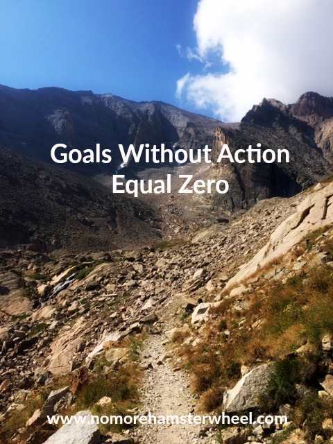 Goals Without Action Equal Zero