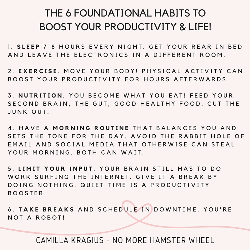 6 Foundational Habits image